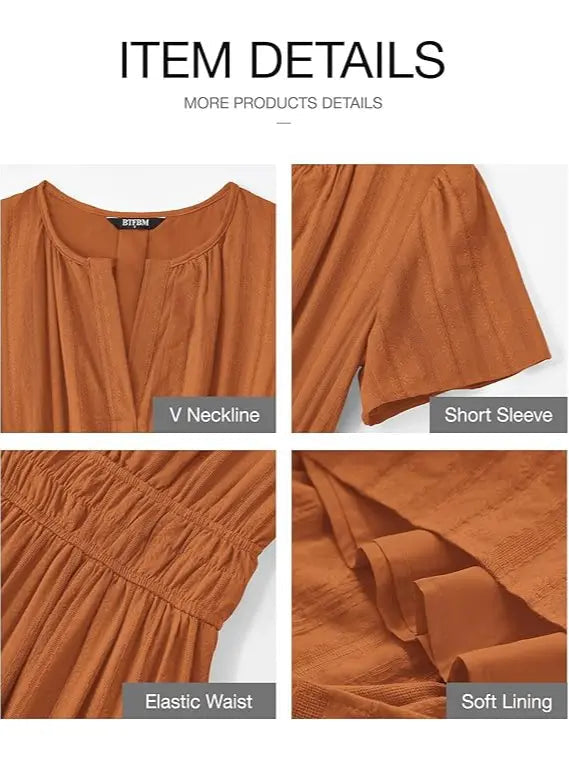 SummerEase Casual Maxi Sun Dress