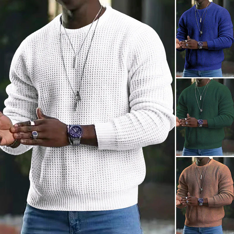 ✨Half-price offer on the 2026 series 🎁JMIERR Men's Crew Neck Sweater